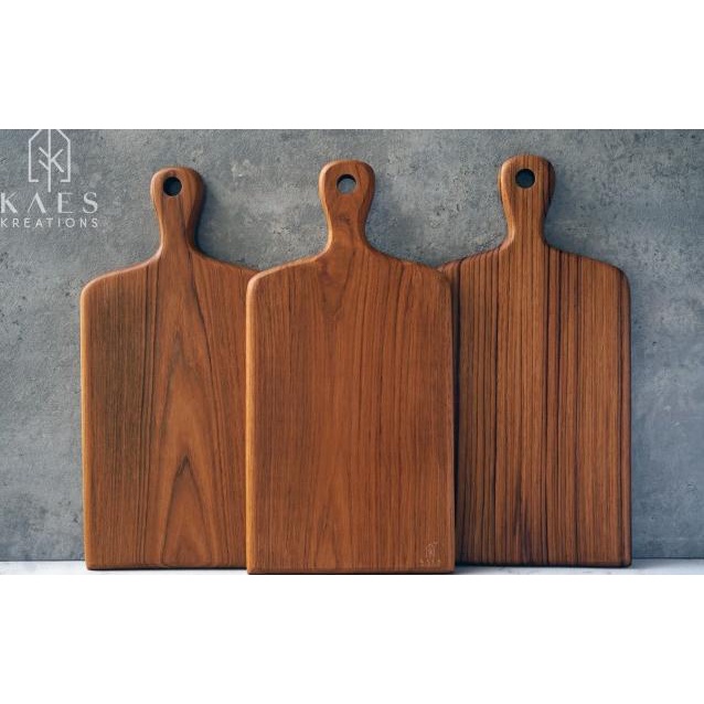 KAYU Far Cutting Board Teak Wood/Cutting Board/40X20X2 Cm Shopee Malaysia