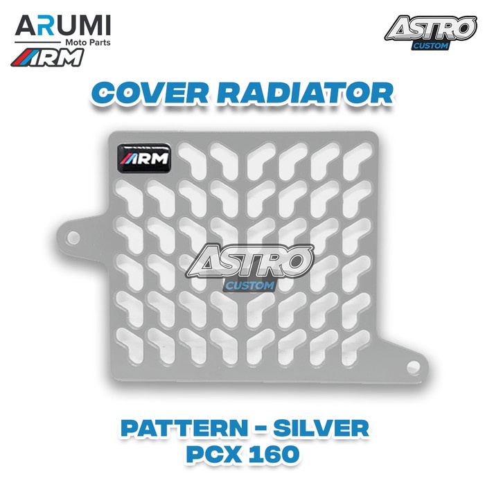 Vario 160 PCX 160 Radiator Cover FULL CNC ARM Moto Parts | Shopee Malaysia