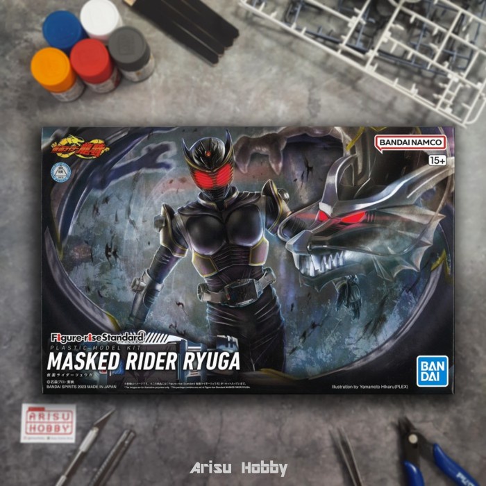 Figure Rise Standard Kamen Rider Mask Rider Ryuga Bandai | Shopee Malaysia