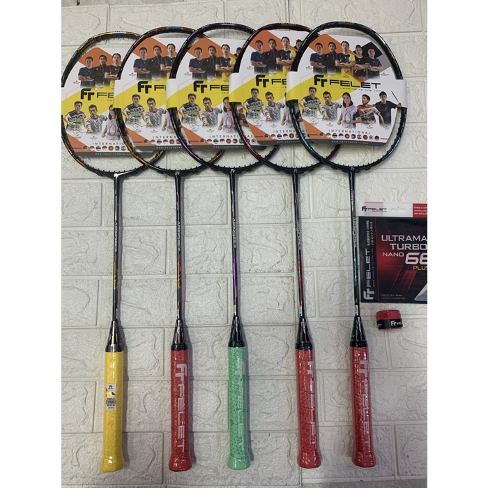 Racket Badminton Felet Aeroforce Aero Force Fr 45Lbs Original | Shopee ...