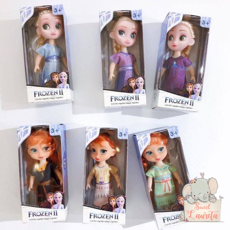 Mini Frozen Dolls (6pcs) | Shopee Malaysia