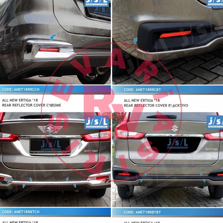 Done,,,!! Cover Ring Reflector And Rear Bumper Trim All New Ertiga 2018