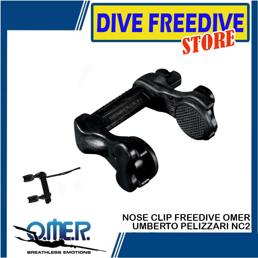 Nose Clip Clip Clip Freediving Omer Umberto Pelizzari NC2 Clamp Nose