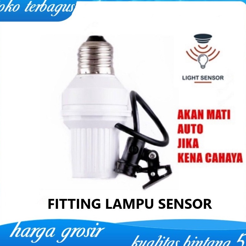 CAHAYA Uh Automatic Light Sensor Light Fittings E27 Automatic Day And