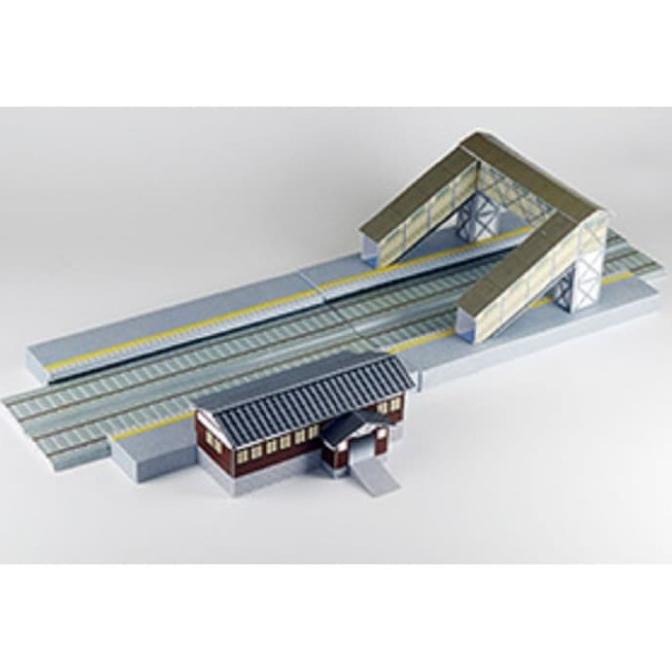 Diy Papercraft Diorama Crain Train Container | Shopee Malaysia