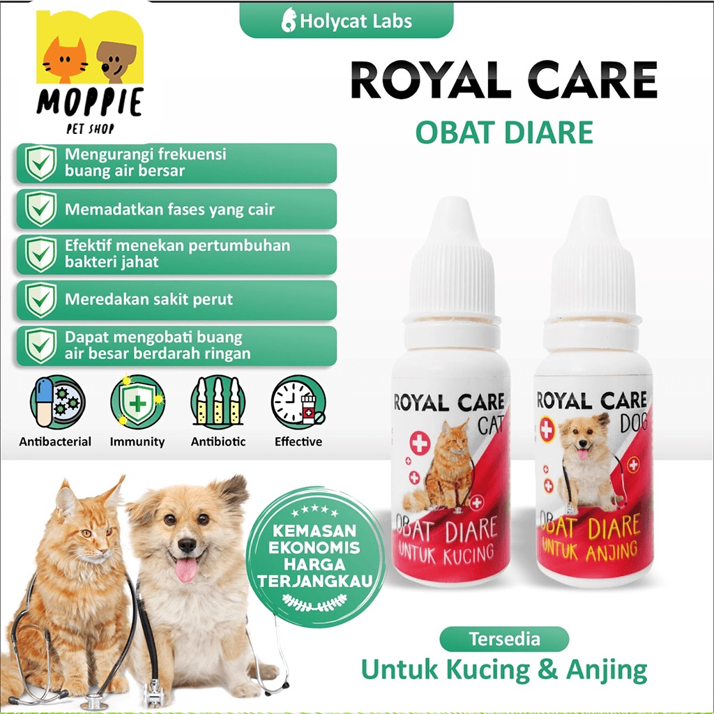 Royal CARE Diarrhea Anti Diarrhea Cat Medicine 30ml Shopee Malaysia