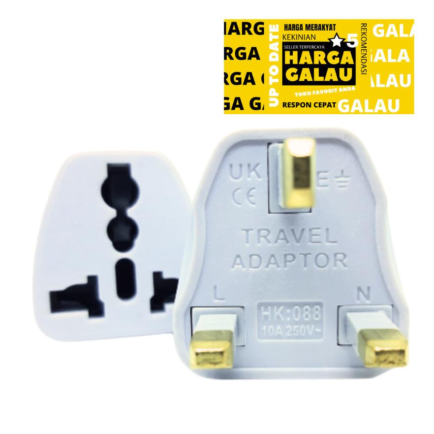 New Power Plug Saudi Arabia Malaysia Singapore Hongkong 3leg Travel