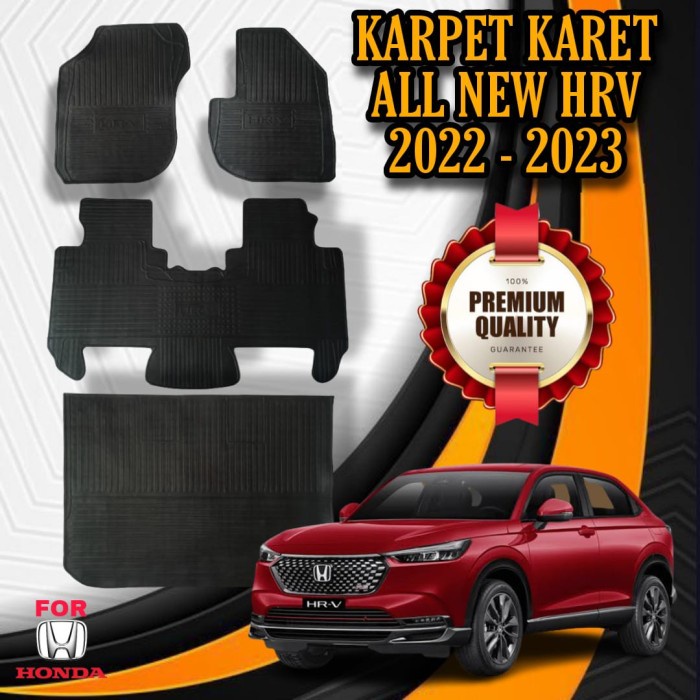 Car Carpet ALL NEW HONDA HRV 2022 2023 LOGO FULL SET KSID | Shopee Malaysia