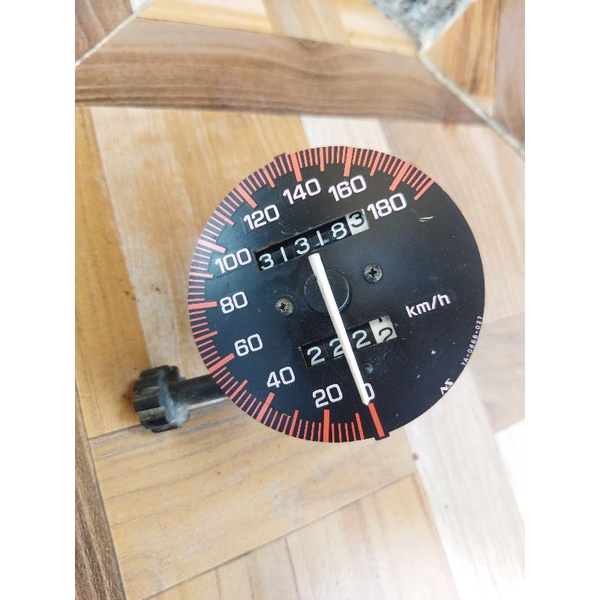 MESIN Kilometer engine speedometer round speedometer yamaha rxz rzr ...