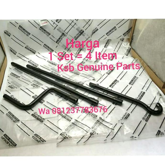 Toyota Inova 4pcs Kijang Innova Spare Tire Handle Lock Shopee Malaysia