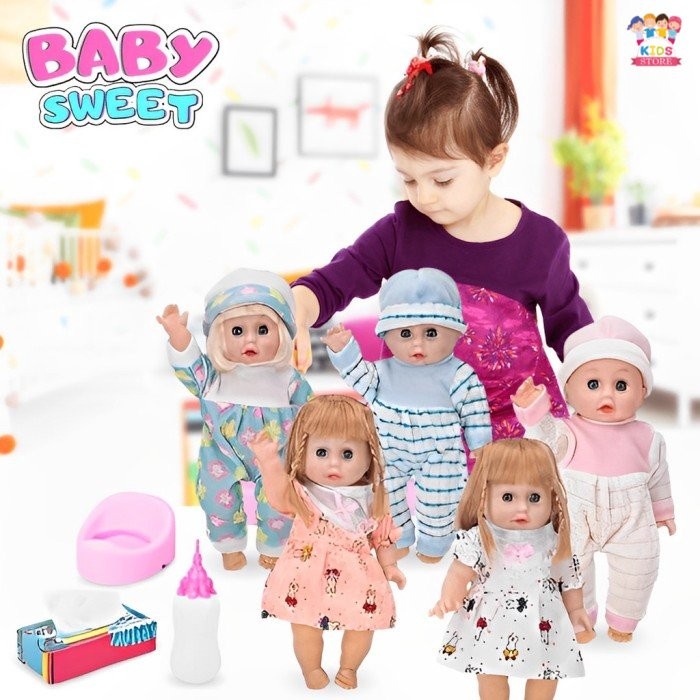 Sweety Baby Doll Crying, Sound Similar To The Original Baby Toys