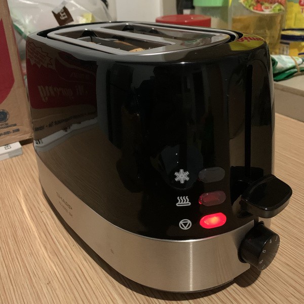 Sharp Kz2S02 Bk Toaster Pop Up Electric Toaster Wedding Gift