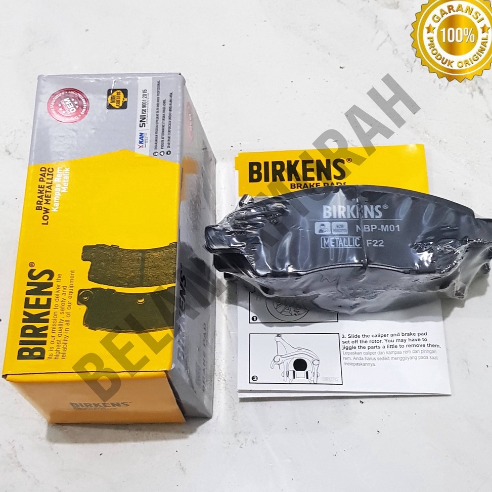 Qd Brake Pad/Front Brake Pad Nissan Livina/XGear/Grand Livina Old Old, March 100 Original