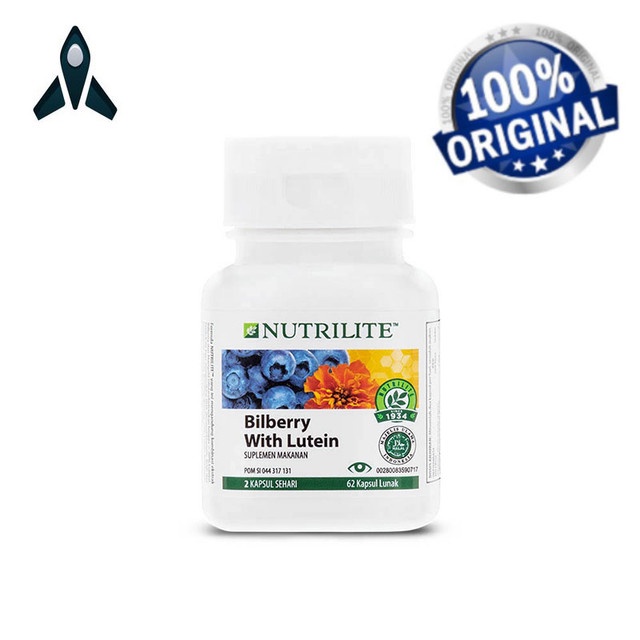 Amway Nutrilite Bilberry With Lutein Original ready Shopee Malaysia