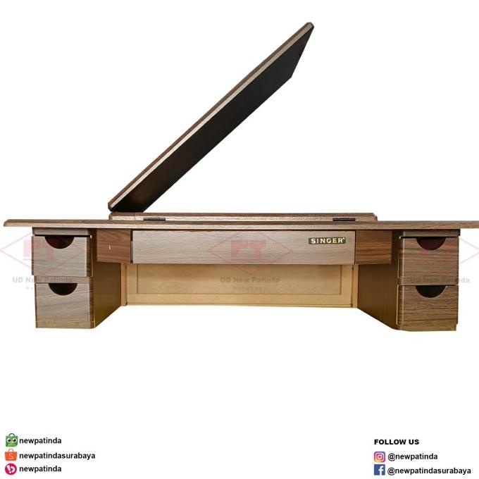 MESIN Singer Traditional Classic Sewing Machine Drawer Table Shopee