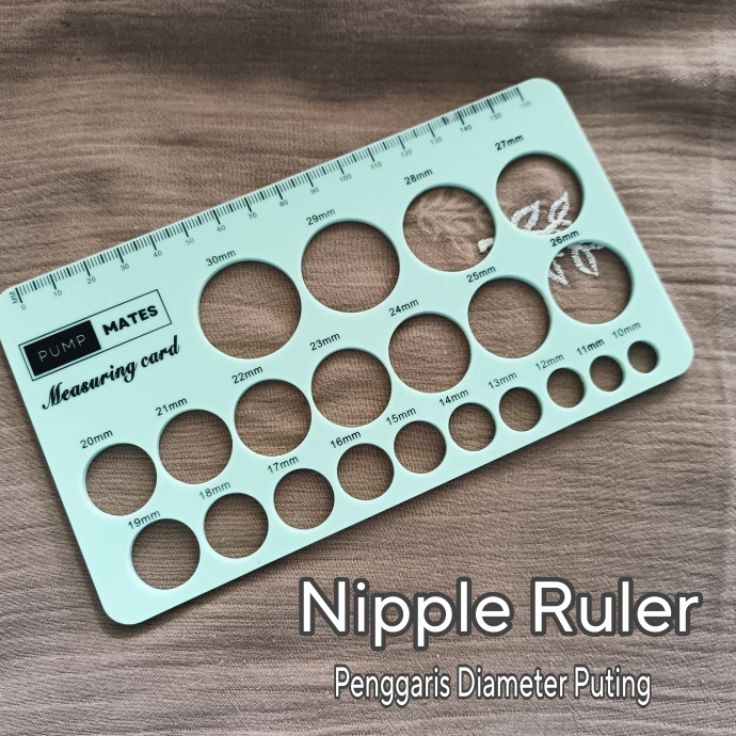 Ck Pump Mates Nipple diameter Ruler Nipple Ruler To Measure Nipple