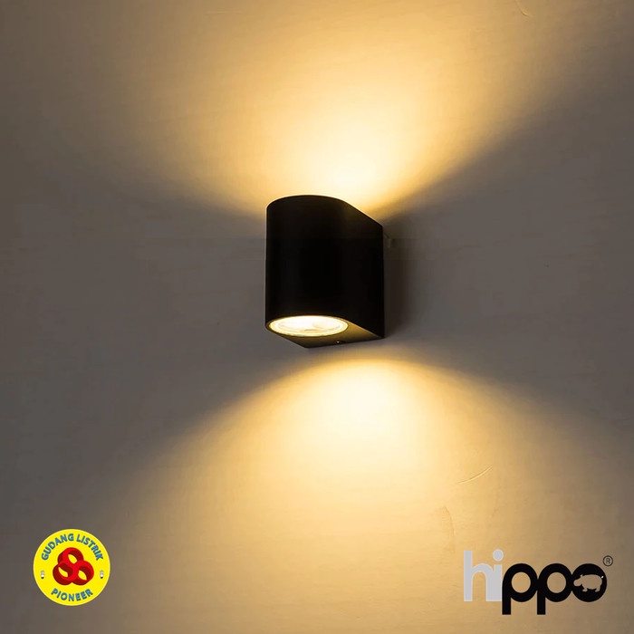 Hippo Wall Led 2X4W Hp1706 2-way Outboard Pillar Outdoor Wall Lamp ...