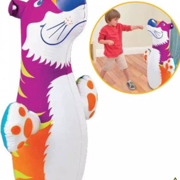 Children's Toy - Intex Boxing Balloon 3D Popbag Punching Dolphin Dino ...