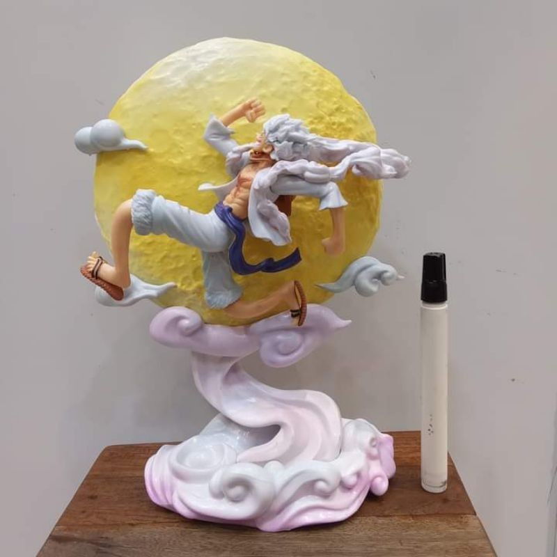 Figurine One Piece Luffy - PVC 27cm - Statue Anime Collection - Décoration Chambre