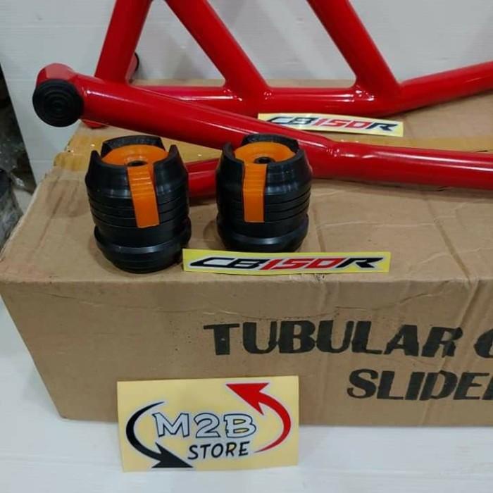 Merah Crashbar Crash Bar Tubular Honda New Cb R Cb R R Red Red Premium Original Shopee