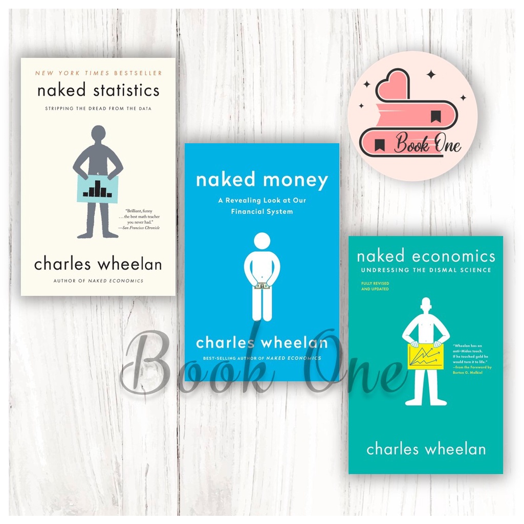 Naked Statistics Naked Economics Naked Money Charles Wheelan English Book One Shopee