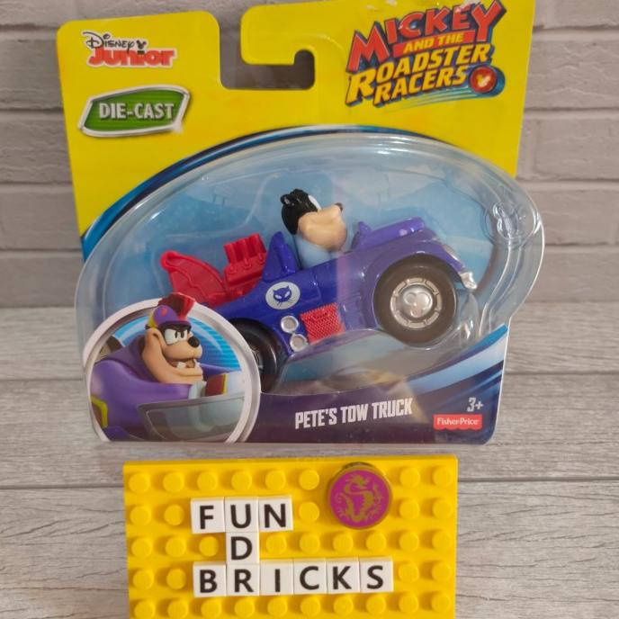 Fisher Price Mickey And The Roadster Racers Pete's Tow Truck | Shopee ...