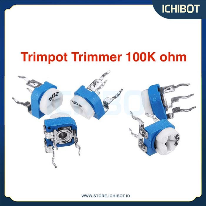 100k Variable Resistor Trimpot Trimmer Potentiometer | Shopee Malaysia