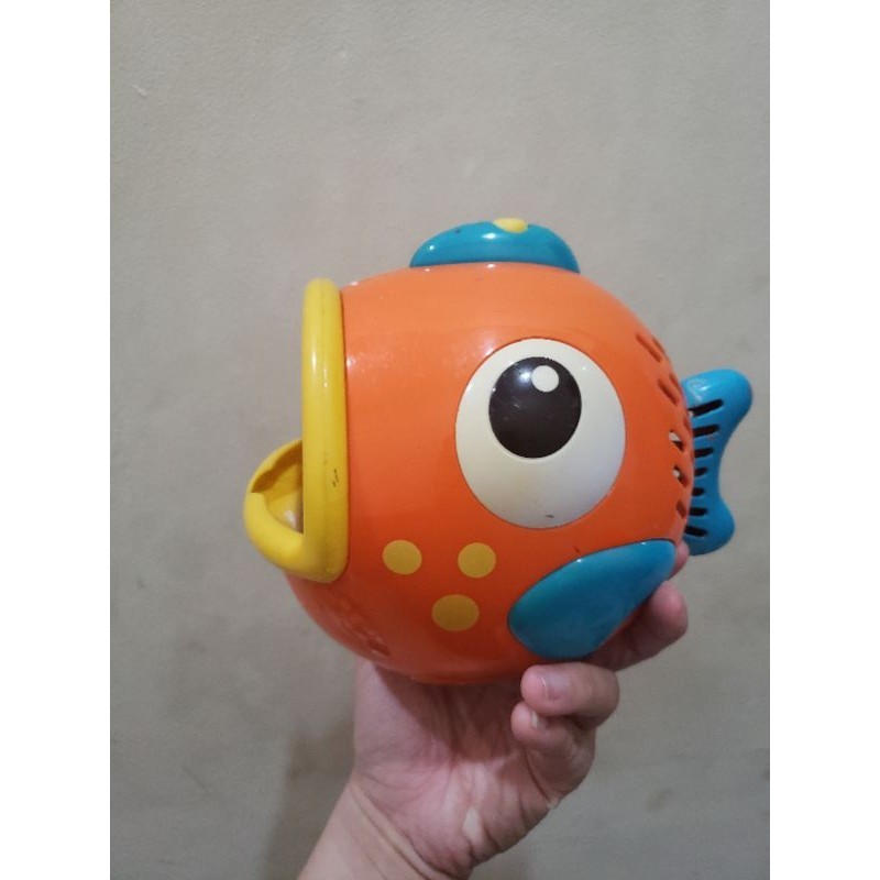 MESIN Elc FRANKIE THE BUBBLES FISH. ORIGINAL Soap BUBBLE Making Machine