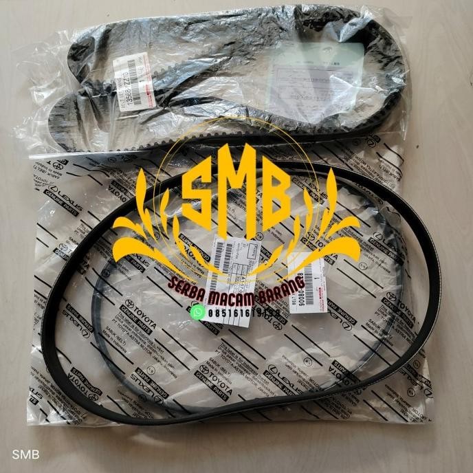 Price Fan Belt Set Timing Belt Alphard Camry Harrier 3000Cc Shopee