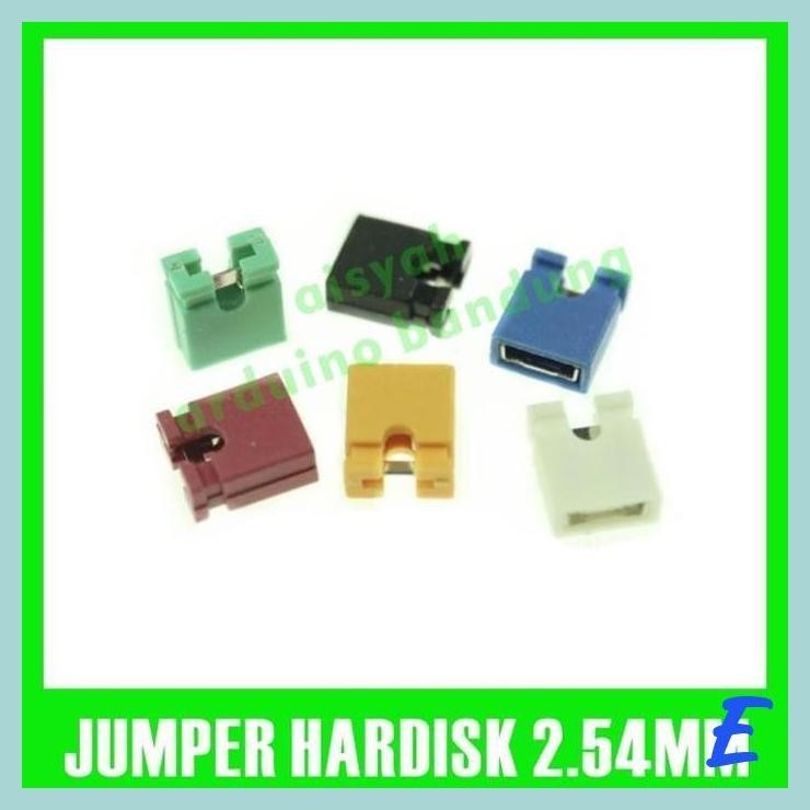 | Aia | Jumper PIN HEADER 2 54MM PITCH JUMPER HARDISK 2 PIN Connector ...