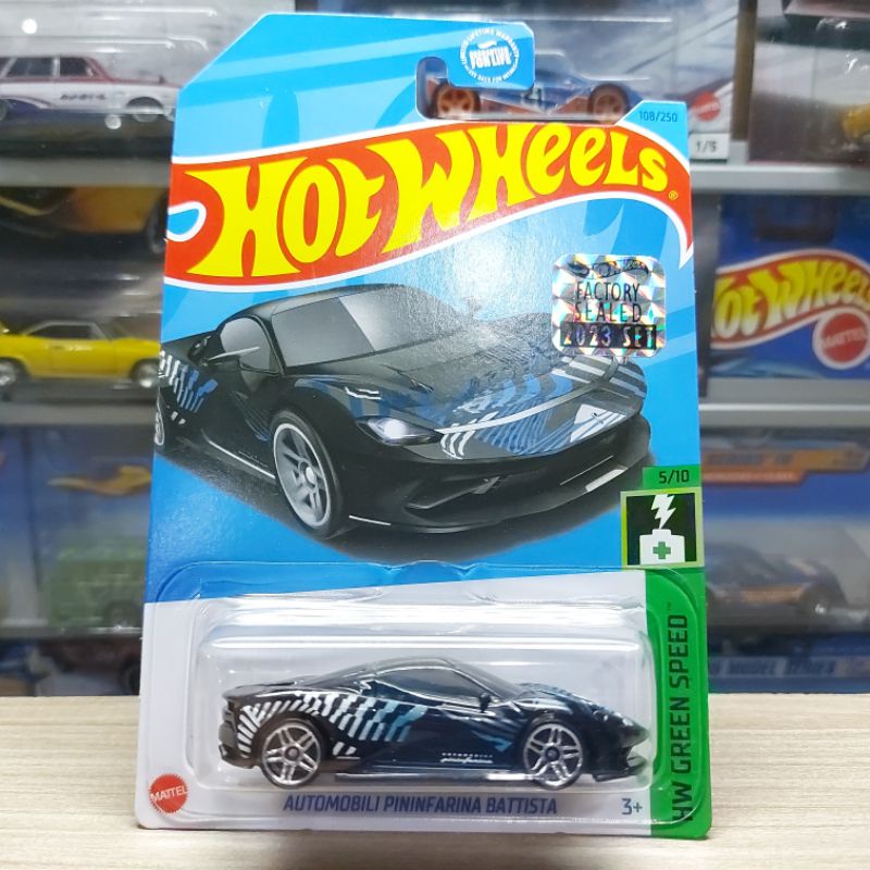 Hot WHEELS AUTOMOBILI PININFARINA BATTISTA BLACK FS 2023 Shopee