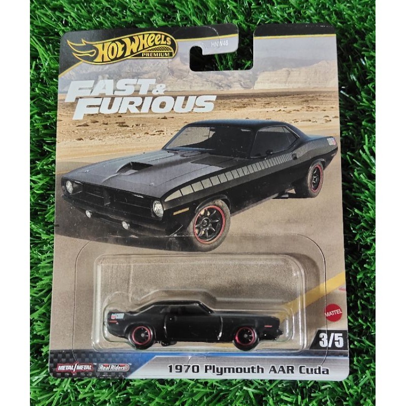 Hot WHEELS PREMIUM 1970 PLYMOUTH AAR CUDA FAST AND FURIOUS FNF | Shopee ...