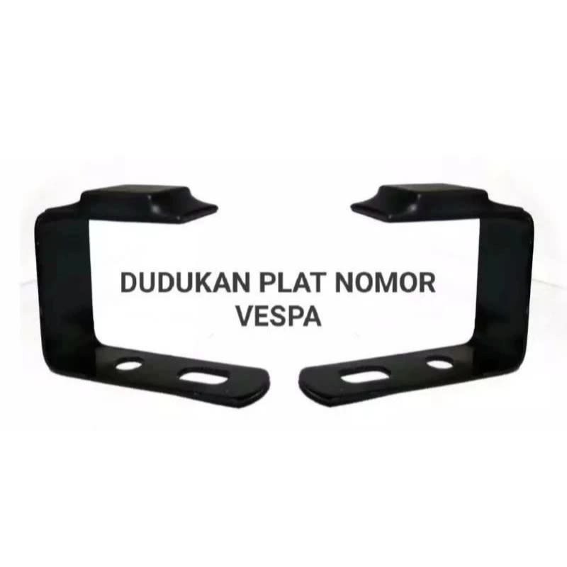 Vespa Sprint Primavera LX S Number Plate Holder And VESPA