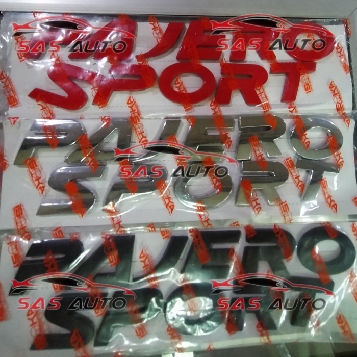MESIN Pajero SPORT Hood Molding Hood Emblem For All New Pajero Shopee