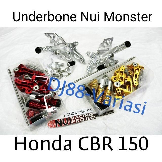 Footstep Underbone Nui Monster Cbr 150 Front Step Nui, Gear Shift ...