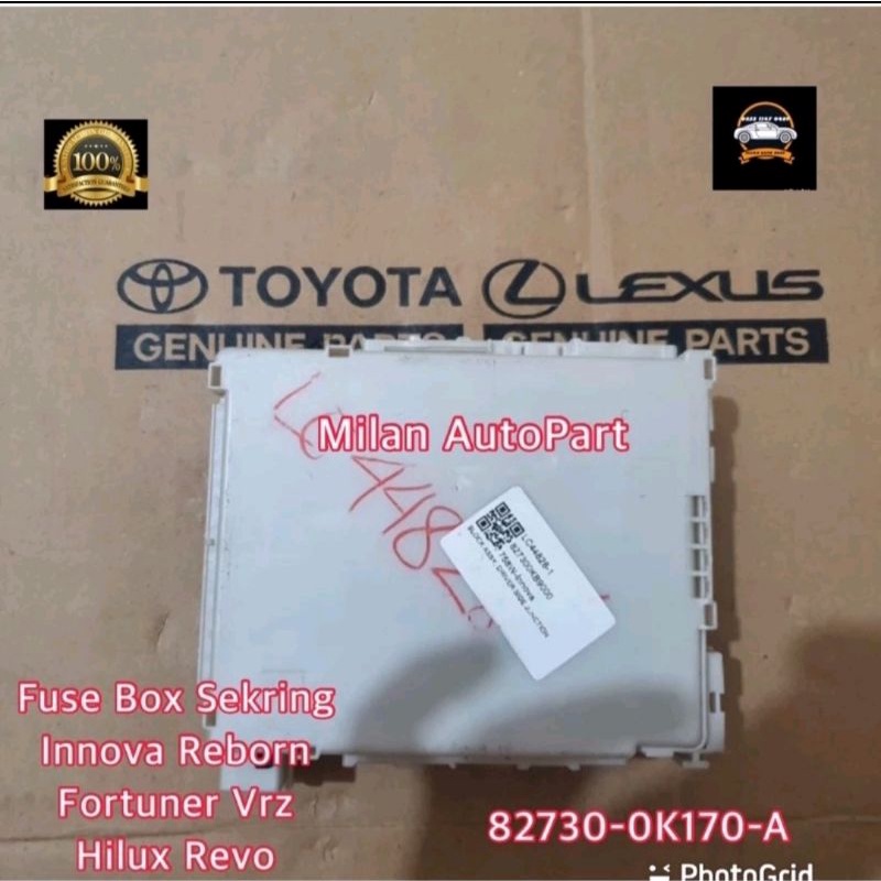 Fuse box fuse Hilux revo Fortuner Vrz Innova reborn 827300KB90 JT