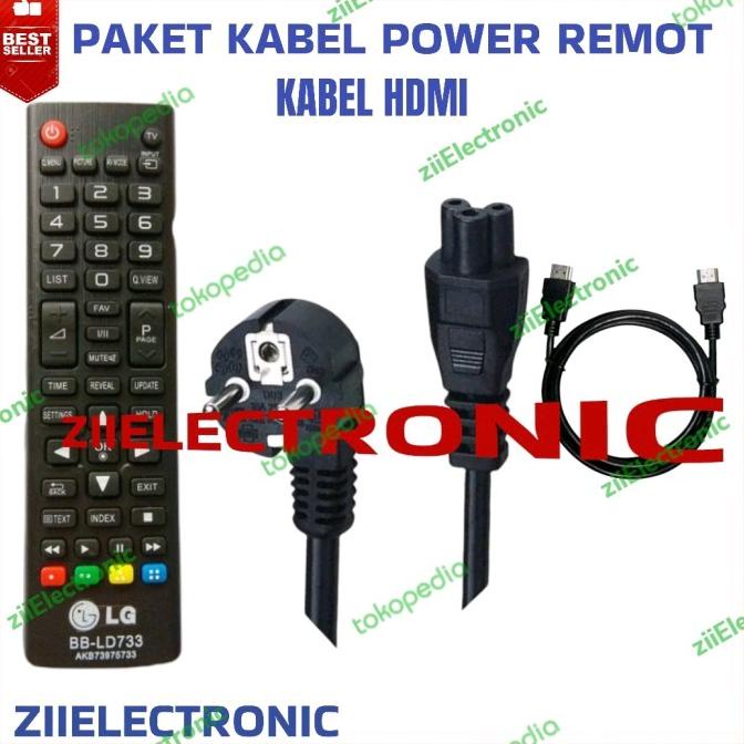 Lg 32" LED TV LCD Remote HDMI Cable/3hole power Cable LG TV LED