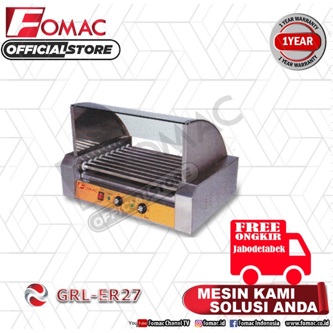 MESIN Grl-er27 Automatic hot dog Grilling Machine | Shopee Malaysia