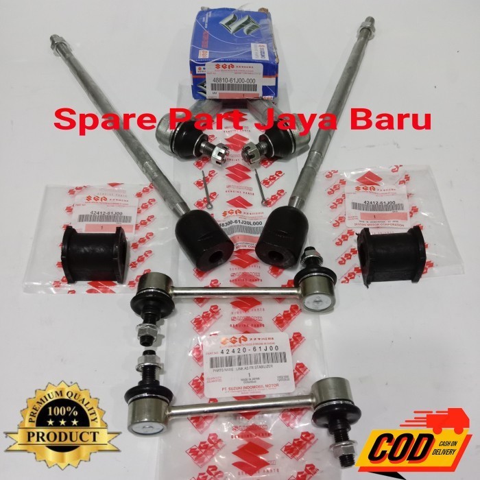 Rack End+Tie Rod End+Rubber Stabilizer +Link Stable Apv Manual (8pc) Shopee Malaysia