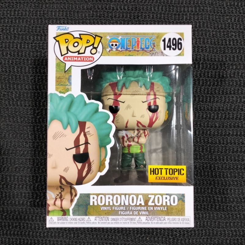 Funko Pop! One Piece: Roronoa Zoro (Nothing Happened) 1496 (Hot Topic ...