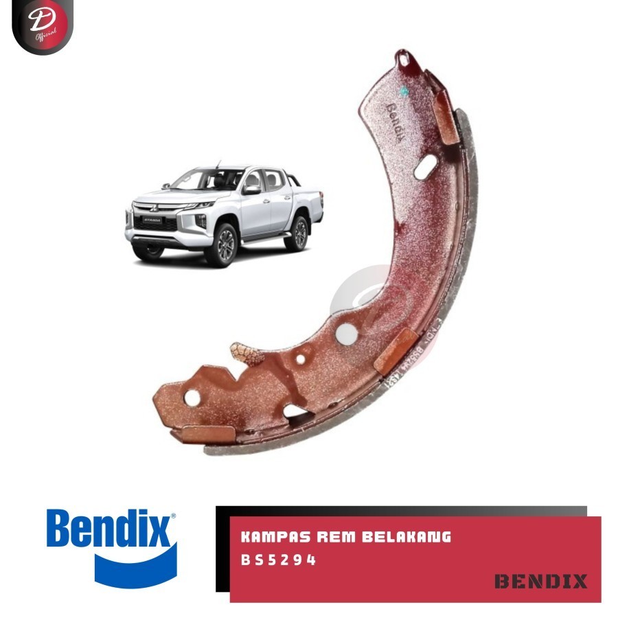 Brake Shoe Rear Brake Shoe Mitsubishi Triton Pajero Sport 2008 2024 BS5294 Original Original Bendix 100 Shopee Malaysia