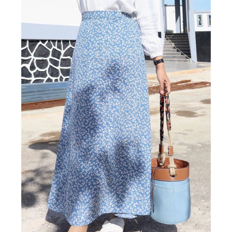 Sakura PATTERN SKIRT FLORA SKIRT/SKIRT MOTIF KOREAN SKIRT/ SIERA SKIRT ...