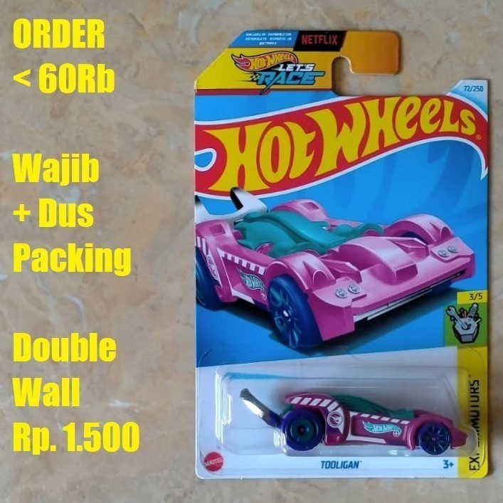 Hot Wheels 2024 Treasure Hunt Tooligan Pink Shopee Malaysia