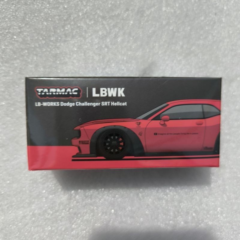 Tarmac WORKS LBWK LB-WORKS DODGE CHALLENGER SRT HELLCAT RED | Shopee ...