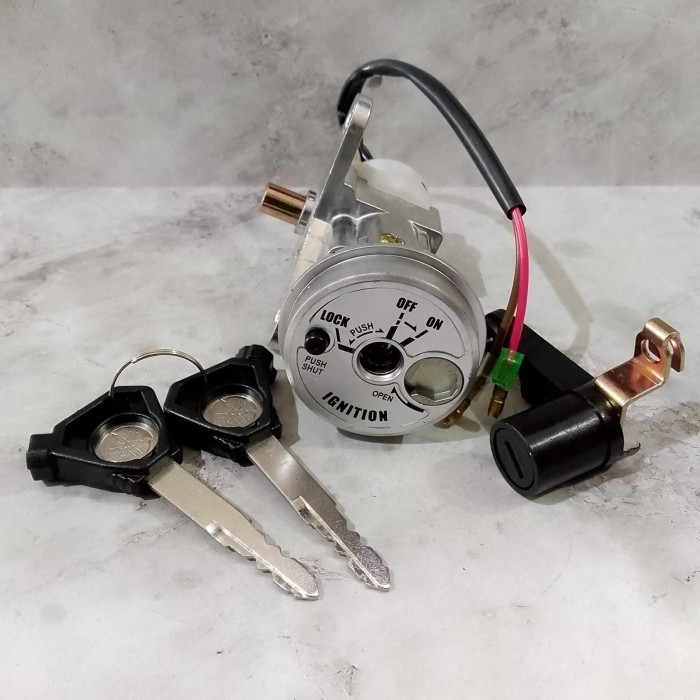 Ignition Key Assy Set Plus New Jupiter Mx Seat Lock | Shopee Malaysia