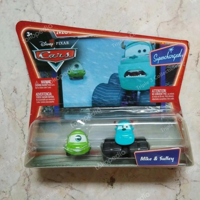 Diecast 1/55 Mattel Disney Cars MIKE & SULLEY Monster Inc. Sullivan ...