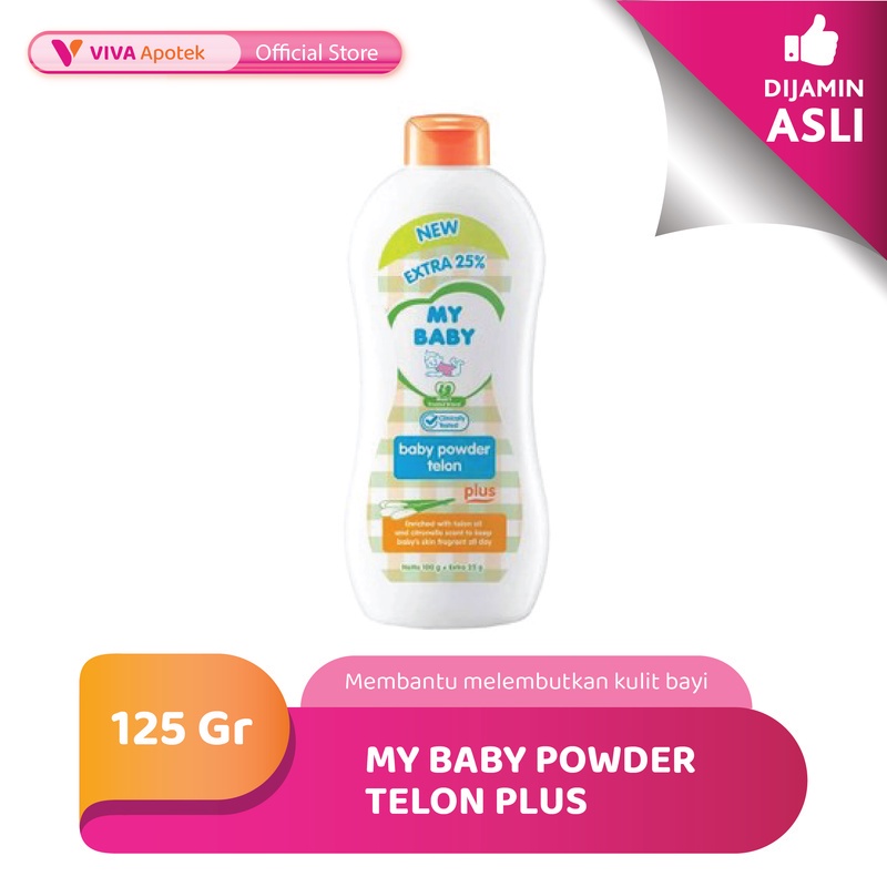 My Baby Powder Telon Plus Moisturizing Baby Skin (100+25 Grams ...