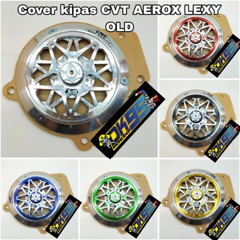 Cover Cover Fan Cvt Fan Set Spiner Motif Cnc Star Yamaha Aerox Lexy Lexi Old Tutup Mica Acrylic