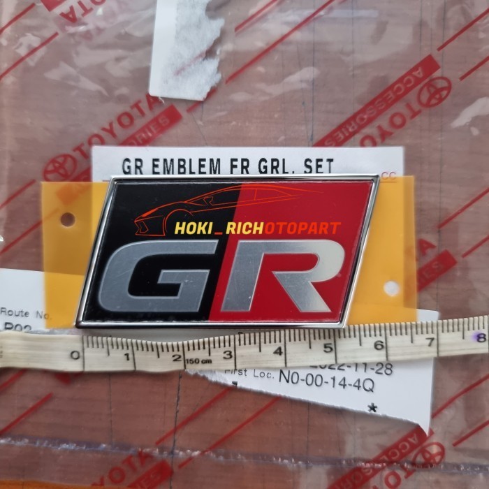 Original Gr Raize Agya Gr Front Grille Logo Emblem | Shopee Malaysia
