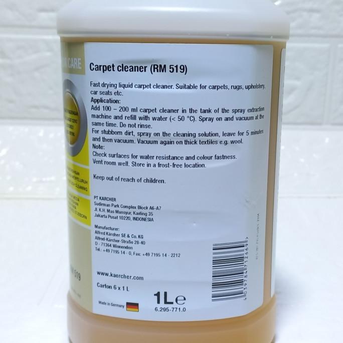 New Karcher Rm519 Carpet Sofa Cleaner Rm 519 1L Vacuum Extractor